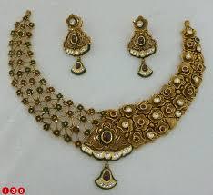 Antique Gold Necklace Sets