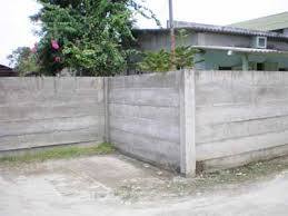 Heavy Duty Slab Boundary Wall