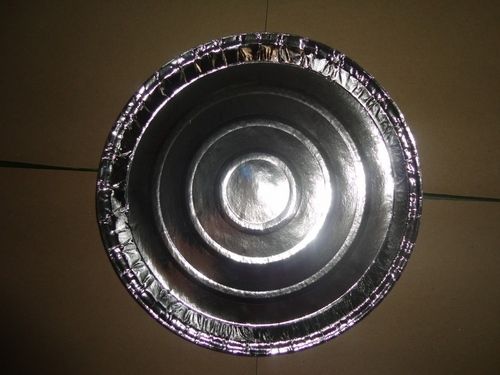 Silver Paper Plate