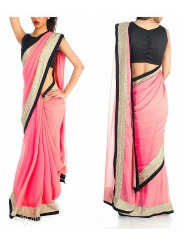 Designer Gajari Georgette Sarees