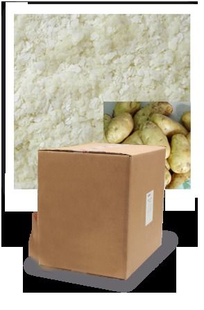 Dehydrated Potato Flakes - Mesh 20, 25 Kg Paper Bags with Inner Polyethylene for Extended Shelf Life