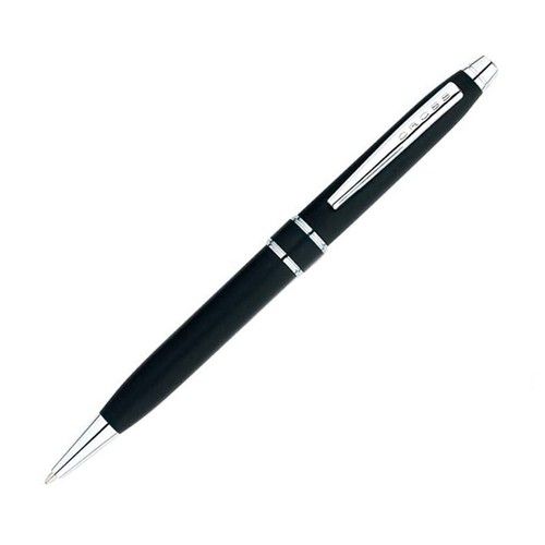 Stratford Satin Black Ball Pen