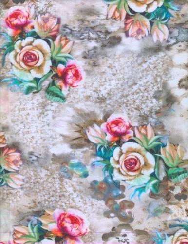 Rose Flower Cotton Fabrics