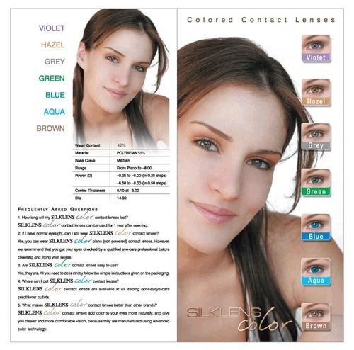 Silklens Color Eye Lens