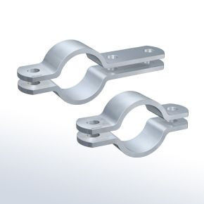 Metal Clamps - Type A & B with Rounded Ends, Covering Metric & Imperial Diameters 20 mm to 521 mm, Superior Grade Material