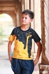 Boys Designer T Shirt Capacity: 150 Kg/Hr