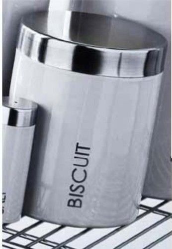 S S Biscuit Canister