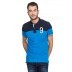 Contrast Yoke Rugby Polo T Shirts