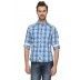 Cotton Twill Full Sleeve Checked Shirt
