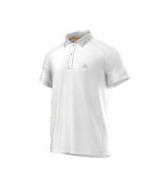 White Color Collar Men T Shirt