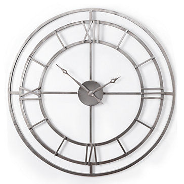 round wall clock