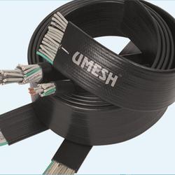 Flat Elevator Cable - PVC Insulated, Optical Fiber and Shield Core Combined | High Stability, Higher Resistance to Continuous Bending