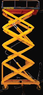 Hydraulic Scissor Lift - Durable Corrosion and Abrasion Resistant Material | Low Maintenance, Hassle Free Operation, Excellent Performance