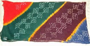 Bandhani Dupatta With Cotton