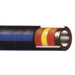 Chemical Rubber Hoses - EPDM Rubber Tube Resistance up to 165°C, Textile Reinforcement and Abrasion Resistant Cover