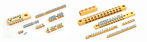 Brass Terminal Bars For Pcb Connectors Block