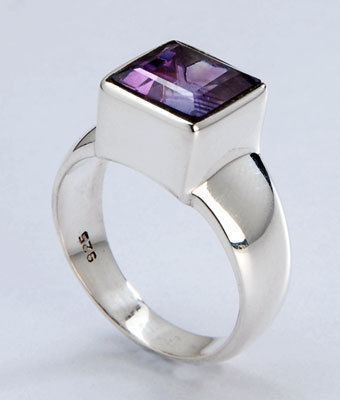 Designer Amethyst Ring