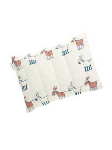 Organic Donkey Quilted Pillow