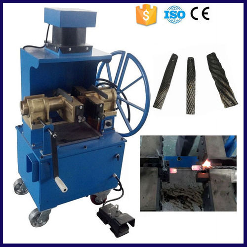 Wire Rope Cutting And Tapering Machine