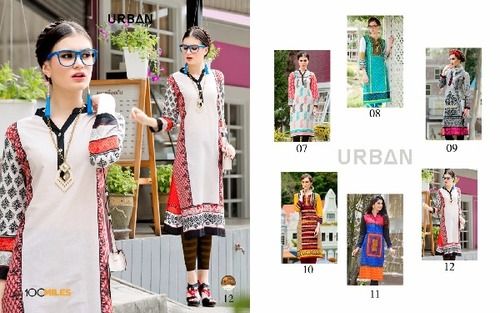 Printed Cotton Kurtis