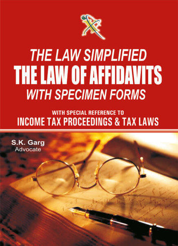 Book On The Law Of Affidavits With Specimen Forms