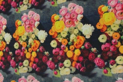 African Floral Print Fabric