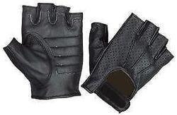 Fingerless Leather Gloves