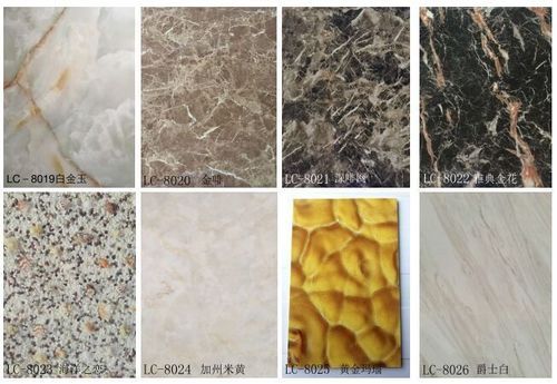 Imitation Marble Pvc Boards