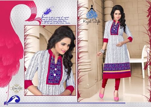 Printed Cotton Kurtis