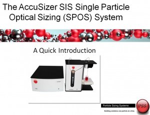 Accusizer 780 SIS Single Particle Optical Sizing System