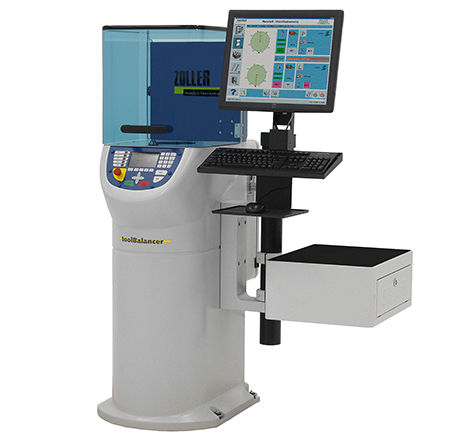 Tool Balancer - High-Precision Spindle, Robust Design for Shop Floor Conditions, Membrane Keyboard Controls