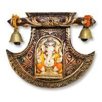 Ganesha Wall Hanging With Bell