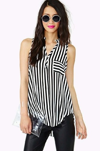 Ladies Stripe Tops