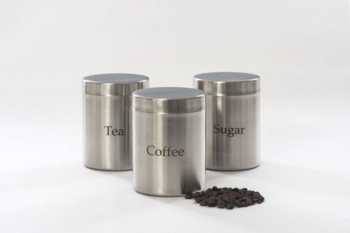 Round Stainless Canister