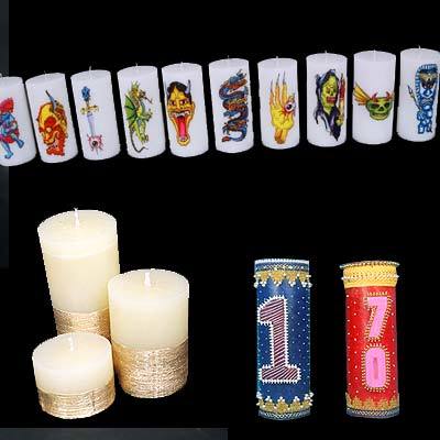 Cylinder Shaped Candles