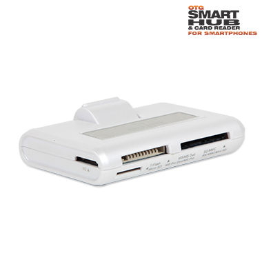 Otg Usb Hub And Card Reader For Smartphones And Tablets