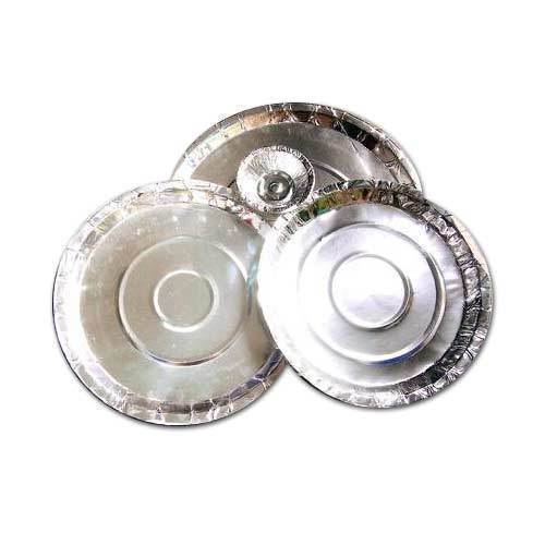 Silver Coated Paper Plates