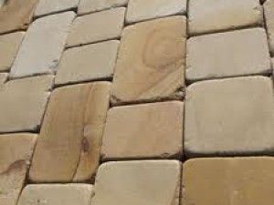 Sawn tumbled cobbles