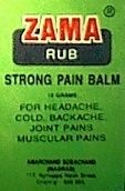 Zama Rub Strong Pain Balm