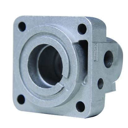 Pneumatic Valve - Aluminum LM-6 Die Cast, Precision Machined with Drilling, Tapping, Turning, Milling and Shot Blasting Techniques