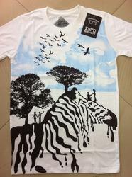 Printed Round Neck T-Shirt