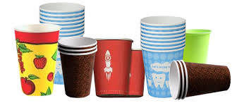 Colored Printed Paper Cups