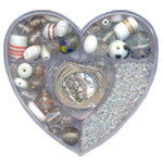 Heart Shape Cavity Beads Kits