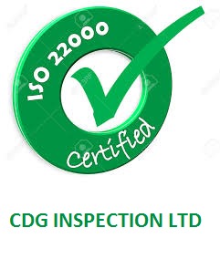Iso 22000 Certification By CDG INSPECTION LTD.