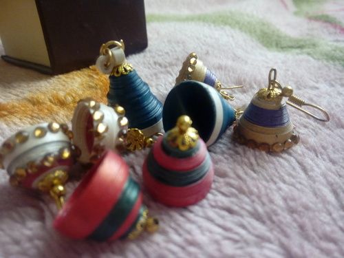 Quilling Hand Made Ear Rings