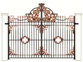 Cast Iron Gates