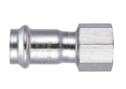 Stainless Steel Female Adapter Coupling With Female Thread Press Fitting