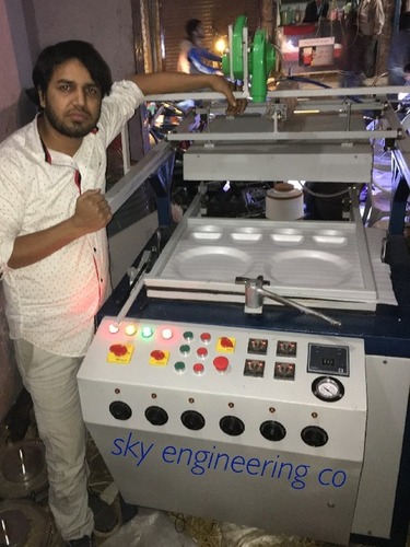 Thermocol Plate And Dona Making Machines