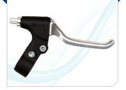 प्लास्टिक नायलॉन ब्रैकेट और रिटर्नेबल स्प्रिंग के साथ मिश्र धातु लीवर