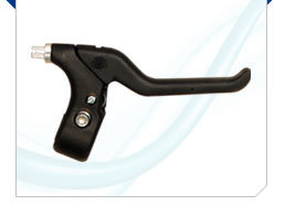 प्लास्टिक ब्रैकेट और रिटर्नेबल स्प्रिंग के साथ स्टील इंसर्टेड रेजिन लीवर